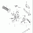 TS250 1980-1981 Left handle switch
