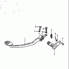 GS550T 1981 Задний тормоз