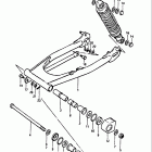 DS100 1978-1981 Rear swinging arm (ds100c