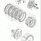 TS125 1980-1981 Сцепление