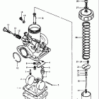 TS100 1980-1981 Карбюратор