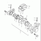 GS750E 1980-1981 Rear caripers