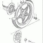 GS850GL 1980-1981 Front wheel (model x)