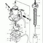 RM80 1980-1981 Карбюратор