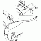 PE400 1980-1981 Глушитель