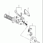 PE250 1980-1981 Lh handle grip (pe250t)