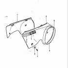 RS250 1980-1981 Frame cover (rs250x)