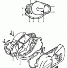 DS125 1979-1981 Крышки картера