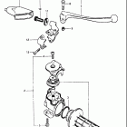 PE250 1980-1981 Rh handle grip (pe250x)