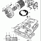 GS850G 1980-1981 Oil pump-oil filter