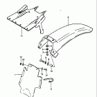 RM250 1981 Заднее крыло