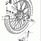 PE175 1980-1981 Переднее колесо