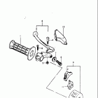 PE175 1980-1981 Left handle grip (model t)