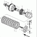 GS1100E 1980-1981 Сцепление