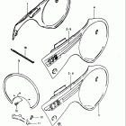 PE175 1980-1981 Обтекатель рамы