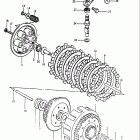 PE400 1980-1981 Сцепление