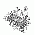 GS1100E 1980-1981 Головка цилиндра