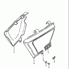 DS125 1979-1981 Frame cover (ds125n)