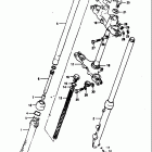 RM100 1979-1981 Front fork (rm100t