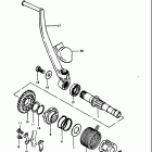 RM100 1979-1981 Кик стартер
