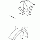 PE400 1980-1981 Headlamp housing - front fender