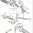RS250 1980-1981 Handle grip - lever