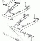 GS750E 1980-1981 Маятник задний