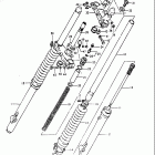 PE175 1980-1981 Передняя вилка