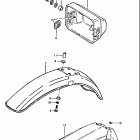 DS100 1978-1981 Headlamp housing - front fender (ds100n