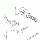 GS1000G 1980-1981 Left handle switch