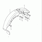 GS1000GL 1980-1981 Заднее крыло