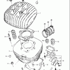 PE250 1980-1981 Цилиндр