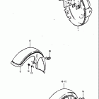GS850G 1980-1981 Headlamp housing-front fender