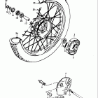 RM60 1979-1981 Переднее колесо