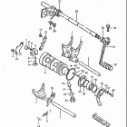 GS850GL 1980-1981 Механизм  переключения передач