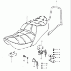 GS1000GL 1980-1981 Seat (model t)