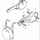 RM250 1981 Обтекатель рамы