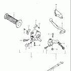 TS125 1980-1981 Left handle switch