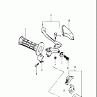 PE250 1980-1981 Lh handle grip (pe250x)