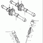 GS550T 1981 Распределительный вал-клапана