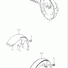 GS1000G 1980-1981 Headlamp housing-front fender