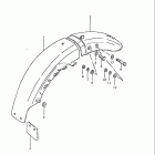 GS850GL 1980-1981 Заднее крыло