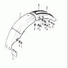 GS550T 1981 Заднее крыло