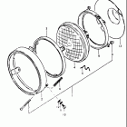 TS185 1980-1981 Фара