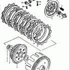 DS185 1978-1980 Сцепление
