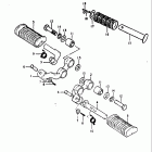 GS550,E 1980 Подножки
