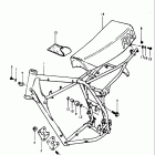 RM400 1980 Frame - seat