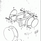 RM50 1978-1980 Frame cover (rm50n