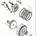 RM50 1978-1980 Сцепление