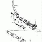 RM400 1980 Кик стартер